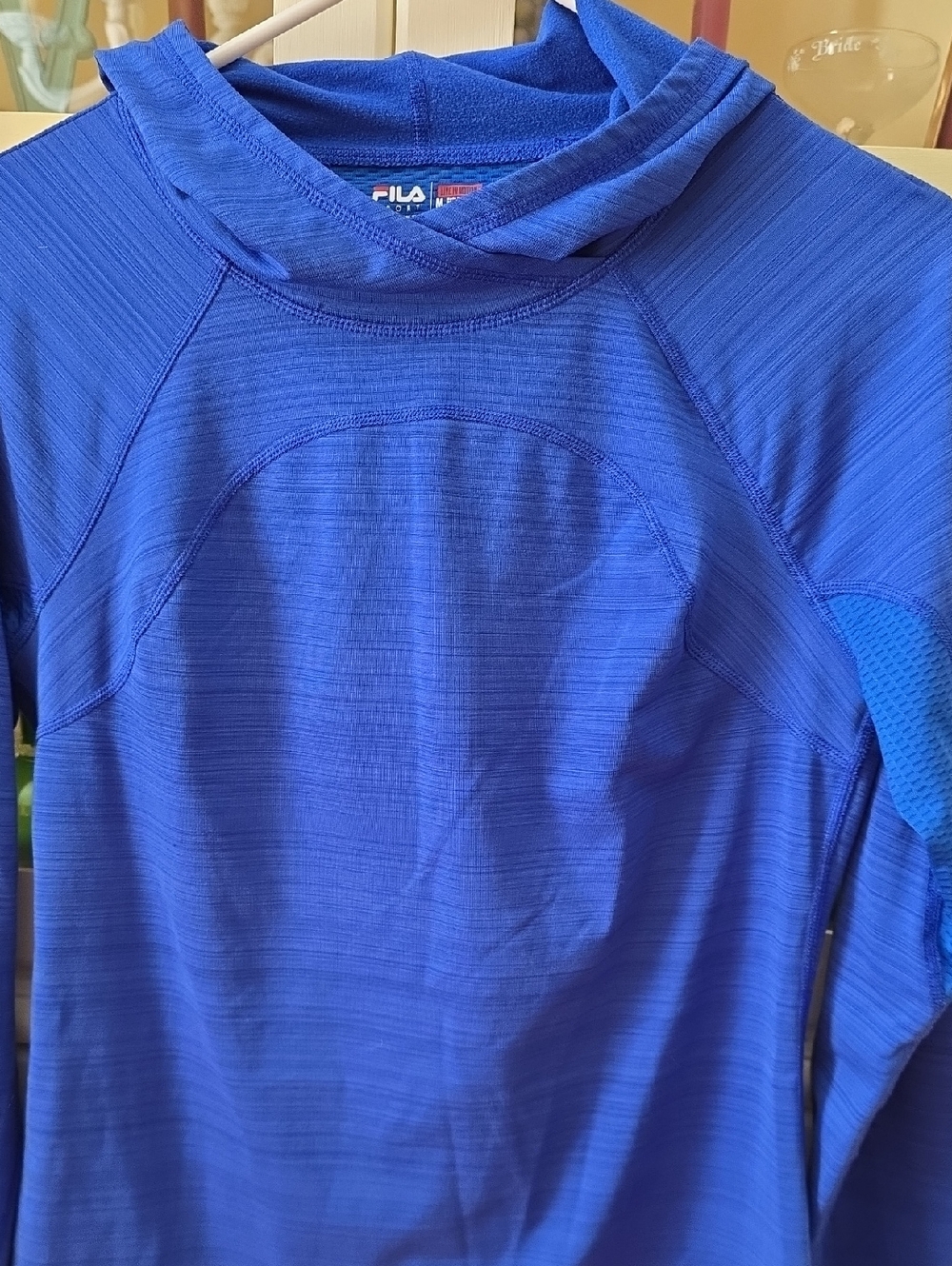 Fila Royal Blue Performance Hoodie Pullover